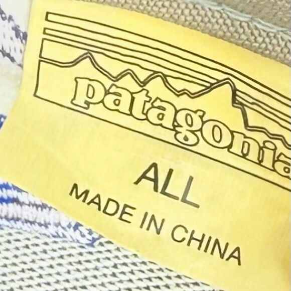 Patagonia Gray Purple Mountain Embroidered Mesh Snap Back Trucker Hat - Picture 16 of 16